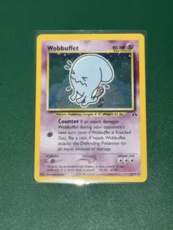 Pokemon Wobbuffet Neo Discovery 16/75 Holo Rare Unlimited English Lp - Image 1