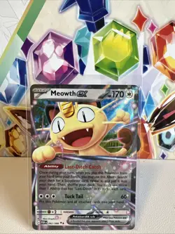 Meowth ex 062/088 Double Rare - Pokemon TCG Perfect Order - NM - Image 1