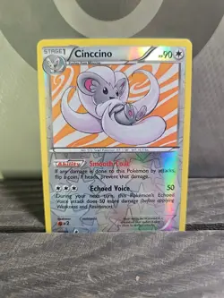 POKEMON CINCCINO 105/113 REVERSE HOLO RARE LEGENDARY TREASURES LP - Image 1