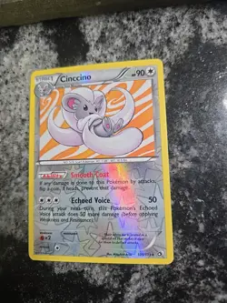 POKEMON CINCCINO 105/113 REVERSE HOLO RARE LEGENDARY TREASURES LP - Image 2