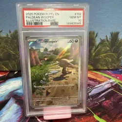 Paldean Wooper 102/094 - Phantasmal Flames #102 - Pokemon TCG ✨ PSA 10 ✨ - Image 1