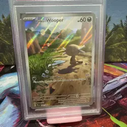 Paldean Wooper 102/094 - Phantasmal Flames #102 - Pokemon TCG ✨ PSA 10 ✨ - Image 2