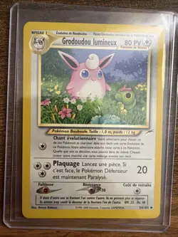 LIGHT WIGGLYTUFF GRODOUDOU LUMINEUX - 54/105 - Neo Destiny FRENCH - Pokemon - LP - Image 1