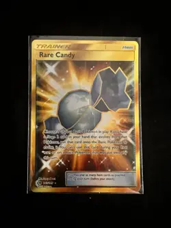 Pokemon TCG Rare Candy 165/145 Gold Secret Rare - Image 1