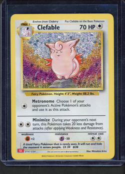 Clefable 014/034 CLC: Pokemon TCG Classic - NM - Image 1