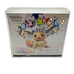 Pokemon TCG Prismatic Evolutions Pokemon Center Elite Trainer Box Sealed - Image 1
