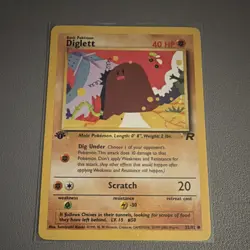 Pokemon TCG The Pokemon Company Slowpoke Team Rocket 67/82 1st Edition Regular - Image 1