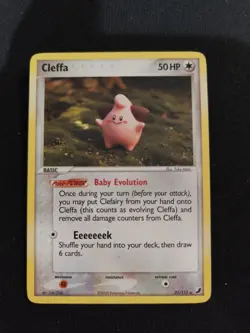 Cleffa 21/115 Pokemon Unseen Forces Rare LP - Image 1
