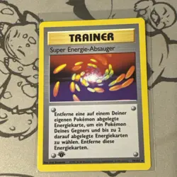Pokemon TCG Super Energy Removal 79/102 Base Set 1st Edition German NM/M - Image 1