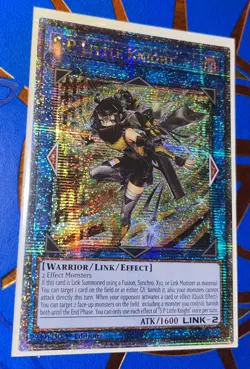 Yugioh S:P Little Knight Quarter Century Secret Rare AGOV-EN046 1st Edition - Image 1