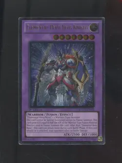 2011 Yu-Gi-Oh! EXVC-EN093 1st Edition Elemental Hero Neos Knight Ultimate Rare - Image 1