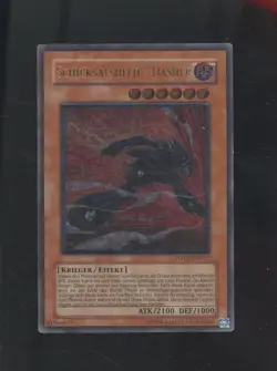 2006 Yu-Gi-Oh! German POTD-DE017 Schicksalsheld - Dasher Ultimate Rare - Image 1