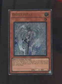 2010 Yu-Gi-Oh! DREV-EN002 Effect Veiler Ultimate Rare - Image 1