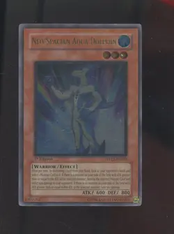 2006 Yu-Gi-Oh! POTD-EN003 1st Edition Neo-Spacian Aqua Dolphin Ultimate Rare - Image 1