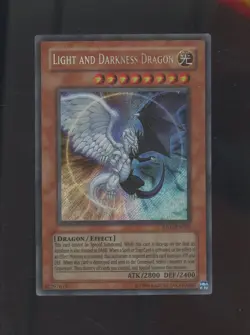 2009 Yu-Gi-Oh! RP02-EN095 Light and Darkness Dragon Secret Rare - Image 1