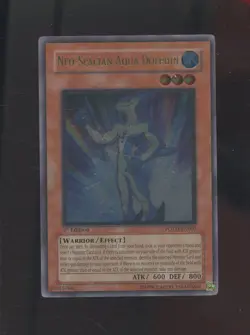 2006 Yu-Gi-Oh! POTD-EN003 1st Edition Neo-Spacian Aqua Dolphin Ultimate Rare - Image 1