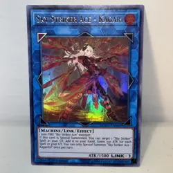 Sky Striker Ace - Kagari DUOV-EN060 Ultra Rare 1st Edition Near Mint Yugioh TCG - Image 1