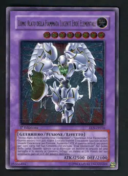 2005 Yu-Gi-Oh! EEN-IT036 1st Edizione Elemental Hero Shining Flare Wingman UR - Image 1