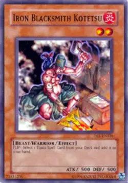Iron Blacksmith Kotetsu - DR1-EN226 - Common - Unlimited Edition Moderately Play - Image 1