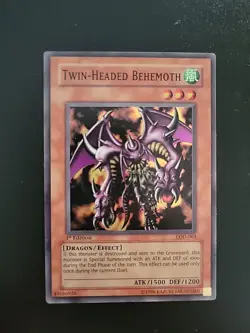 Yu-Gi-Oh! Legacy of Darkness - Twin-Headed Behemoth LOD-063 1st Ed - Image 1
