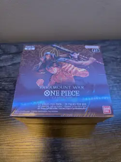 One Piece TCG Paramount War Booster Box OP-02 Red Bottom English SEALED - Image 3
