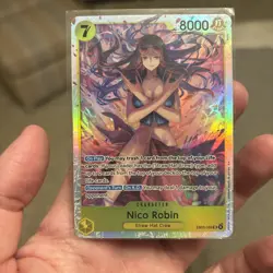 One Piece - Nico Robin EB03-055 (SR) Heroines Edition English NM/M x4 - Image 3