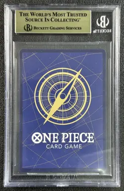 NAMI BGS 10 PRISTINE 2024 ONE PIECE JPN #OP01-016 PREMIUM MANGA ART FOIL 413 - Image 2