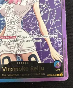 2025 One Piece EB02 EN OP06-042 Vinsmoke Reiju SPR - Image 4