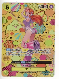 One Piece TCG Nami SR OP08-106 OP09 SP Japanese- USA Seller - Image 1