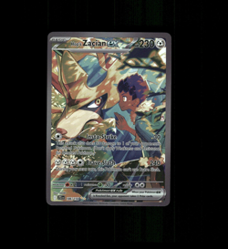 FAN-ART READ DESCRIPTION BELOW HOLO Zacian Card Zacian Pokemon Card p2 - Image 1