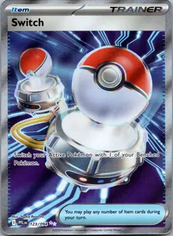 Switch 123/094 Near Mint Pokemon Card - Image 1