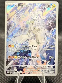 N's Reshiram - 167/159 - IR - Journey Together - Pokemon Card - Image 1