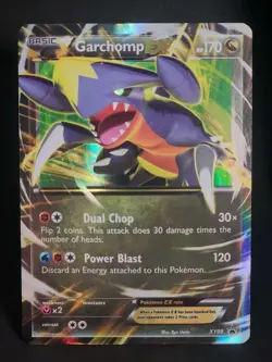 Garchomp EX XY09 Ultra Rare 2014 Black Star Promo Pokemon Card - Image 1