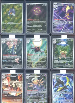 Lot (29) Assorted Pokemon Promos Illustration Rare's Cards w/ Meowth Bulbasaur - Image 1