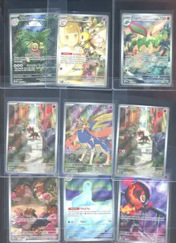 Lot (29) Assorted Pokemon Promos Illustration Rare's Cards w/ Meowth Bulbasaur - Image 3