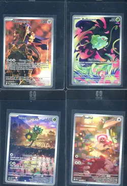 Lot (29) Assorted Pokemon Promos Illustration Rare's Cards w/ Meowth Bulbasaur - Image 4