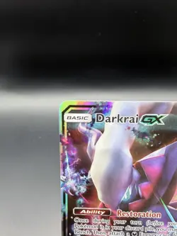 Pokemon Darkrai GX TCG Burning Shadows Holo Ultra Rare Card 88/147 - Image 3