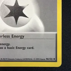 Pokemon TCG Double Colorless Energy Base Set Regular Card 096/102 Shadowless LP - Image 5