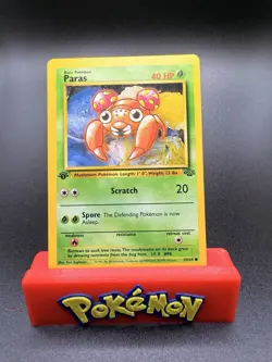 Mint/NM - Paras - 59/64 - 1st Edition - Jungle - Pokemon Card - Image 1