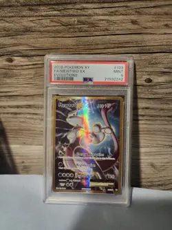 Mewtwo EX Full Art 103/108 Evolutions Holo Ultra Rare PSA 9 Pokemon Card 2016 - Image 1
