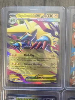 9 Card Mix Lot Mega ex Holo Double Rare Cards Pokemon TCG NM - Image 2