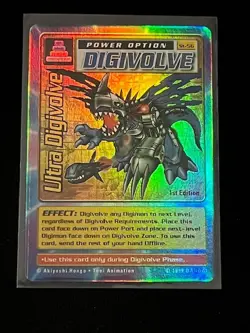 Ultra Digivolve Holo #ST-56 Digimon Card - Image 1