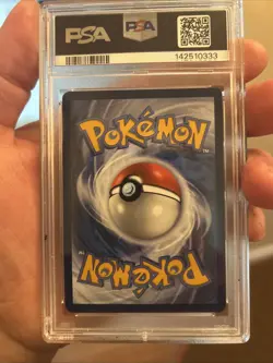 Pokemon TCG Psyduck Scarlet & Violet Holo Illustration Card 175/165 PSA 9 - Image 3