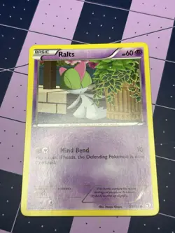 Pokemon TCG Ralts 59/113 BW Legendary Treasures Regular Common Card EN-LP 2013 - Image 1