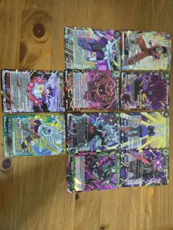 Dragon Ball Super TCG 101 Cards Bulk Lot *GUARANTEED 1 SUPER RARE + 10 FOILS* - Image 1