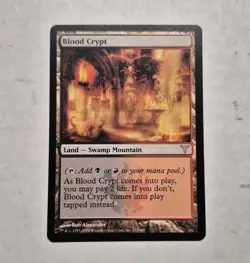 UNPLAYED M/NM Blood Crypt Dissension EDH Cube Vintage - Image 1