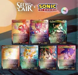 Mtg Secret Lair: Sonic the Hedgehog Friends And Foes Foil FAST SHIPPING✅✅✅ - Image 3