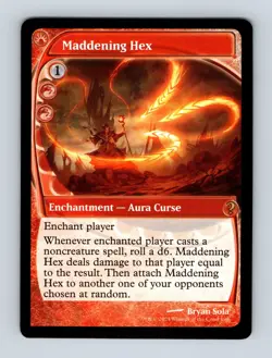 Maddening Hex (Future Sight) Mystery Booster 2 Non-Foil MTG NM - Image 1
