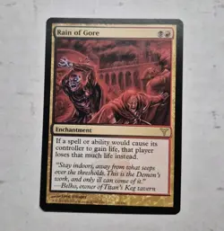 UNPLAYED NM Rain of Gore Dissension Magic MTG EDH CUBE Vintage - Image 1