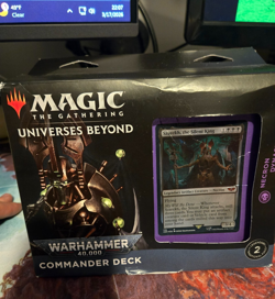 MTG Universes Beyond WARHAMMER 40,000 - COMMANDER DECK - Necron Dynasties! *NEW* - Image 1